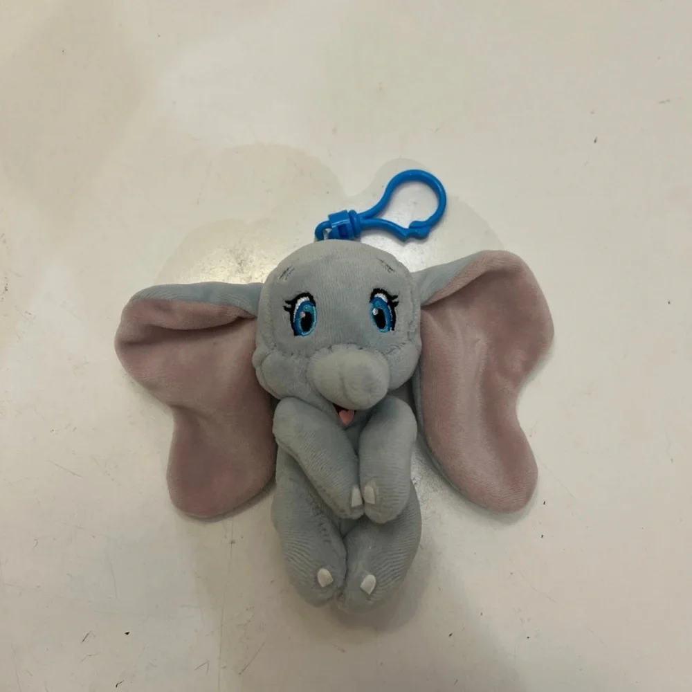 TY Beanie Baby - Dumbo the Elephant (Disney) (Plastic Key Clip